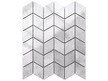  Mozaika Manhattan Bianco Chevron Połysk 29,5x25,5 (1)