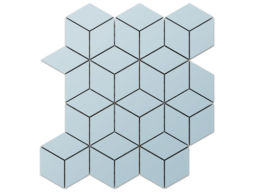 Mozaika Rhombus Tubądzin Maciej Zień Cielo e Terra Blu 26,5x30,5 (1)