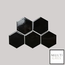 Mozaika Heksagon Black Brillo 28,2x27,1 HDCS