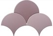Cil Escama Powder Pink Light Mat-różowy dekor ścienny 15,5x17 (2)