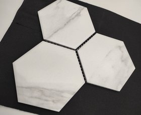 Mozaika Heksagon Big Marble Mat 28,5x27,5