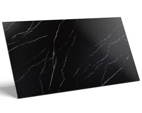 Gres Carrara Classic Black Sugar 60x120-czarne płytki z białą żyłą