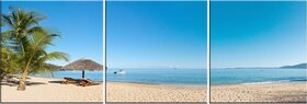 Dekor Szklany Tropic-3 60x180-piaszczysta plaża