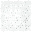  Mozaika Dunin Star&Cross White Mat 30,2x30,2 (1)