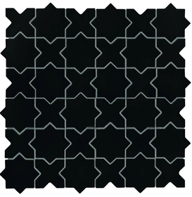  Mozaika Dunin Star&Cross Black Mat 30,2x30,2