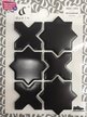  Mozaika Dunin Star&Cross Black Mat 30,2x30,2 (3)