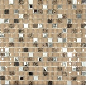 Mozaika Ścienna El Casa Brown Pearl 30,5x30,3