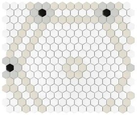  Mozaika Dunin Mini Hexagon Doublehex Matt 40,1x34,1