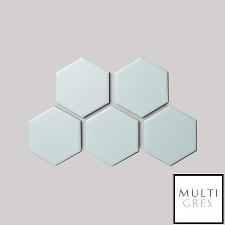 Mozaika Heksagon Light Blue Mat 27x28,5 (1)