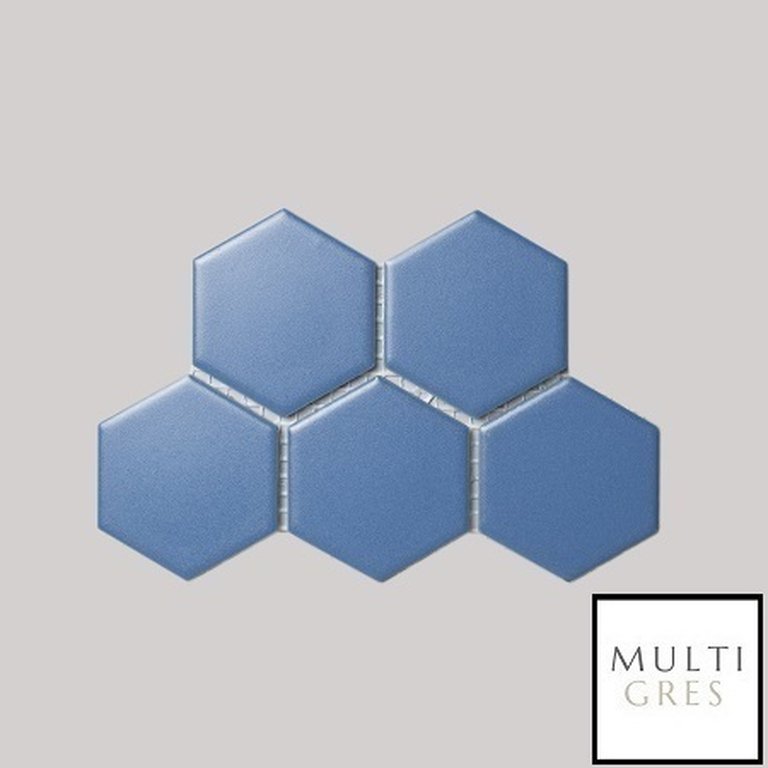 Mozaika Heksagon Blue Mat 27x28,5 (1)