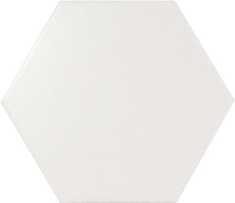 Płytki Scale Hexagon White Mat 12,4x10,7 (1)