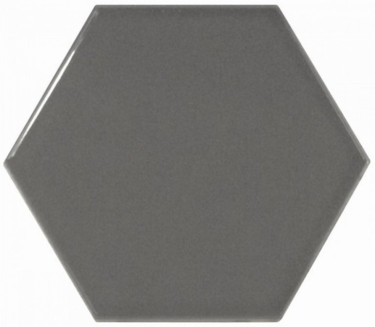 Płytki Scale Hexagon Dark Grey 12,4x10,7 (1)