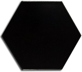 Płytki Scale Hexagon Black 12,4x10,7