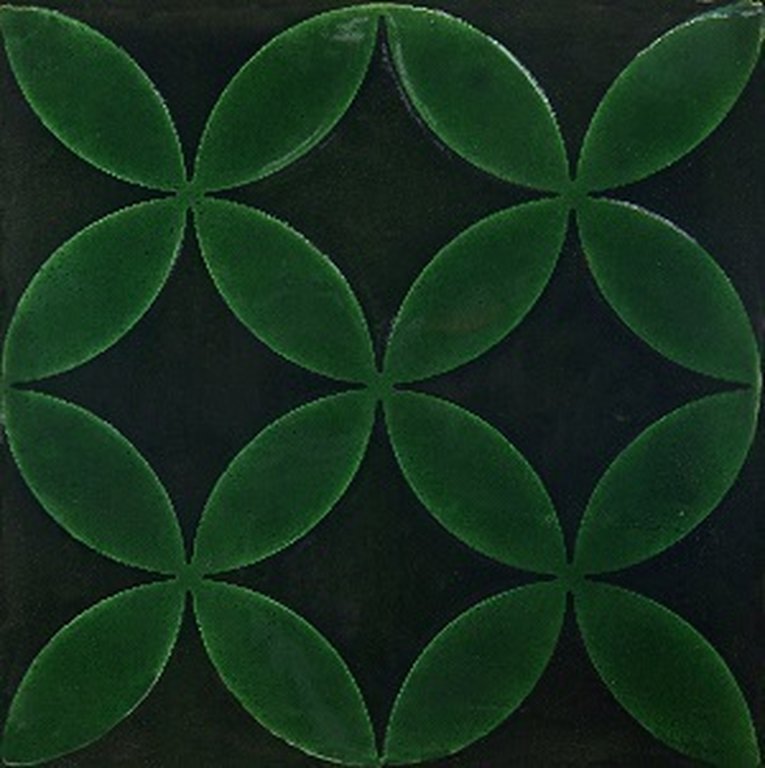 Decor Craquele Victorian Green 15x15 (1)