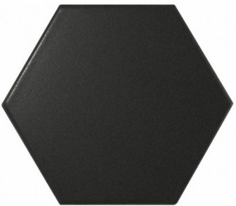 Minimalista Hexagono Negro 14x16,3 (1)