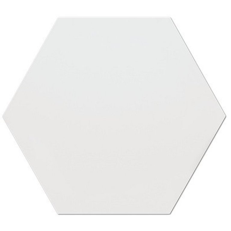 Hexagono Liso Blanco Mate 17x15 (1)