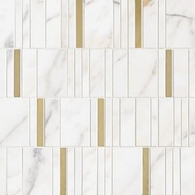 Marazzi Mosaico Golden White Barcode 40x40 Lux